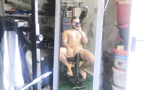 Ich beim Training