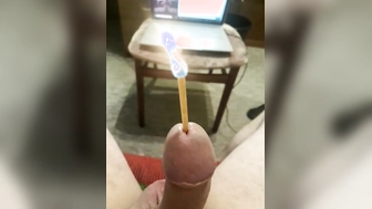 Brennender Penis