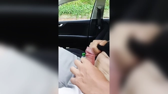 Orgasmus im Auto