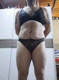 Dessous anprobe