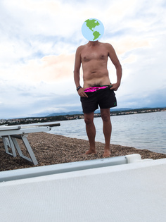 Am Hotelstrand