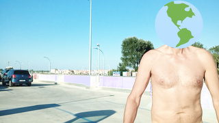 Auf dem Parkdeck
