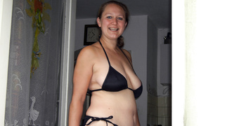 Bikini Anprobe