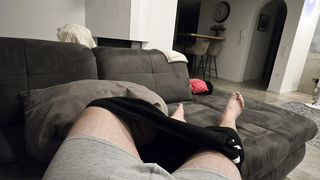 Mein unrasierter Penis...