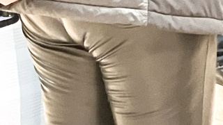 Lederleggings