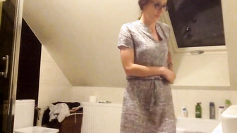 Ich im Badezimmer