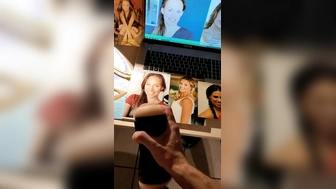 Sperma Tribut mit Sara Lumholdt und abgespritzt