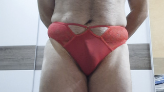 Dessous anprobe