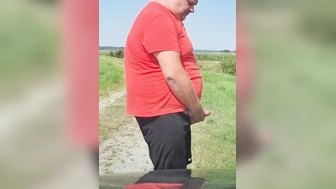 Mal wieder draußen