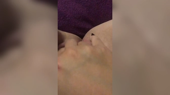Geil die Pussy fingern