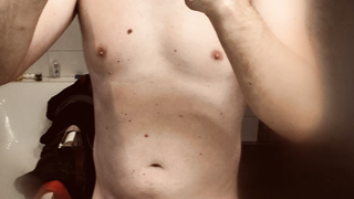 Im Badezimmer wurde es ganz schön heiß