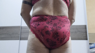 Dessous anprobe