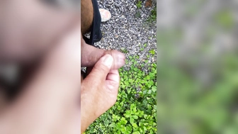 Eigentlich wollte ich pinkeln