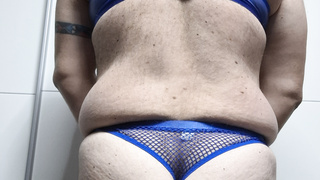 Blaues Lack Set