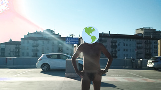Auf dem Parkdeck