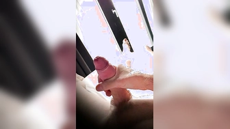 Nude wank in an Iceland Hotel