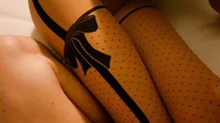 Nylon Girl will mein Schwanz