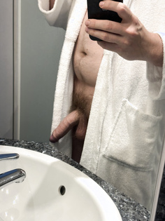 Schwanz kurz vorm Fick