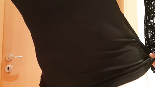 Mein Po mag stramme Schwänze..