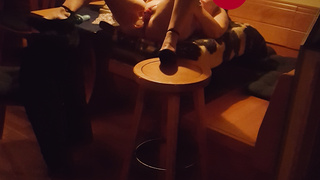 geil in einer Bar