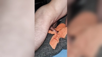 Taschenmuschi Spaß mit 2x abspritzen