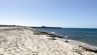 Der Strand in Sal, Kap Verde
