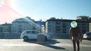 Auf dem Parkdeck
