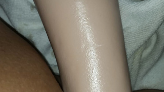 Ein paar meiner Liebhaberinnen mit Dildo