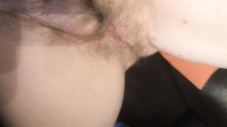 Haarige Muschi