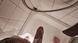 Beim Duschen