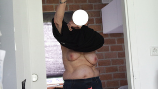 Meine BBW Ehefrau nackt in Holland