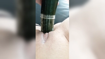 Ich liebe Gemüse mit Kondom